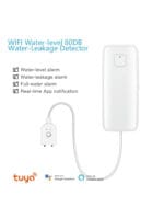 Detector de vazamento de água, alarme inteligente de sensor de água WiFi