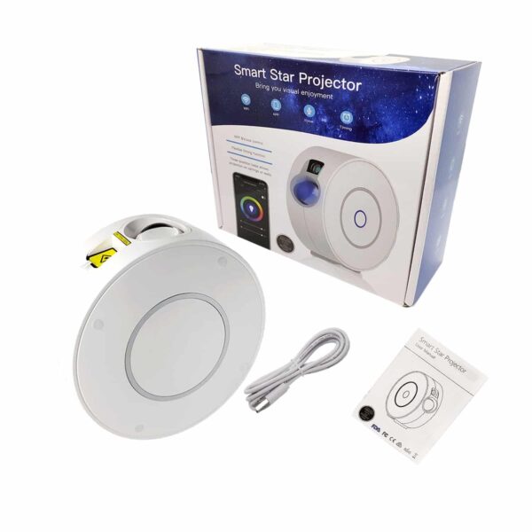 Smart Star Projector WiFi with Galaxy Nebula Cloud/Moving Ocean Wave Star Sky