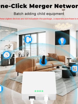 Tuya Gateway Zigbee, Smart Home Hub Kabelgebundene Brücke