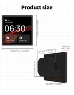 4 Zoll Smart Home Control Panels mit eingebautem Zigbee Gateway EU Version