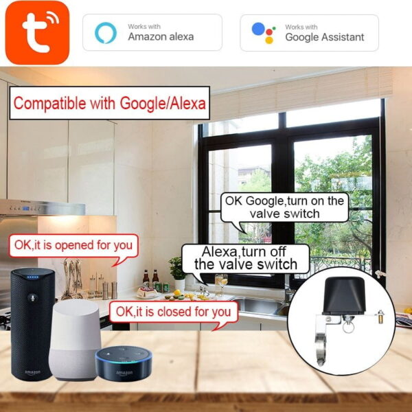 Smart Water Valve WiFi/Zigbee