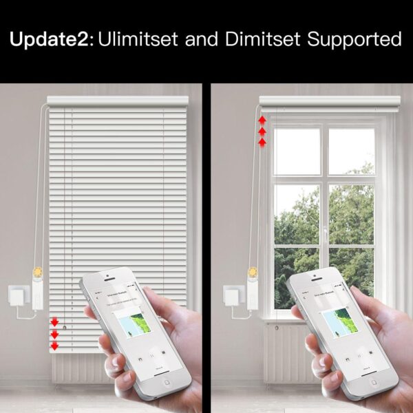 الستائر الدوارة الآلية الذكية ذات المحرك الذاتي الآلي/الستائر الدوارة ذات المحرك ZigBee