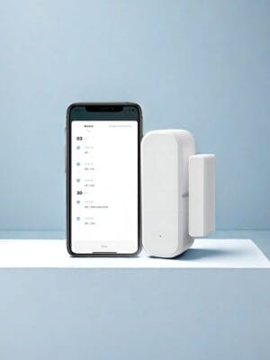 Drahtloser Türalarm-Sensor, Fenster-offen-Alarm WiFi/Zigbee