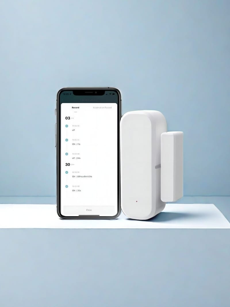 Wireless Door Alarm Sensor, Windows Open Alarms WiFi/Zigbee