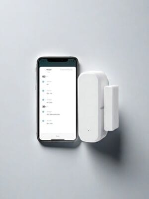 Drahtloser Türalarm-Sensor, Fenster-offen-Alarm WiFi/Zigbee