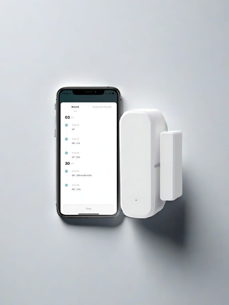 Wireless Door Alarm Sensor, Windows Open Alarms WiFi/Zigbee