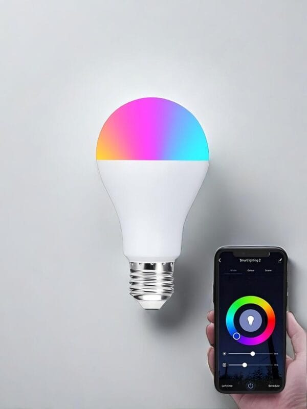 مصابيح إضاءة ذكية، مصابيح إضاءة متغيرة الألوان 10W Zigbee / WiFi / بلوتوث