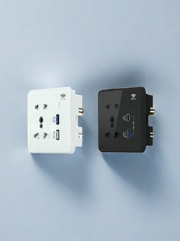 Smart Wall Outlet Sockets Universal WiFi/Zigbee