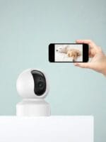 Tuya Smart WiFi-Kamera Panorama-Kreuzfahrt-Tracking Zwei-Wege-Sprechanlage EU-Version