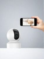 Tuya Smart WiFi-Kamera Panorama-Kreuzfahrt-Tracking Zwei-Wege-Sprechanlage EU-Version