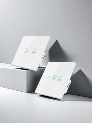 WiFi RF433 Smart Touch Light Switch Neutrales Kabel erforderlich EU