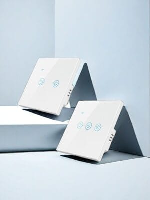 WiFi RF433 Smart Touch Light Switch Neutrales Kabel erforderlich EU