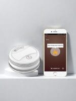 Detector de fumaça inteligente, alarme de fumaça inteligente WiFi