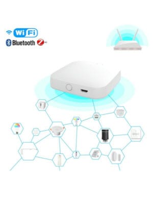 Multi-Mode Smart Home Gateway ZigBee WiFi Bluetooth Mesh Hub